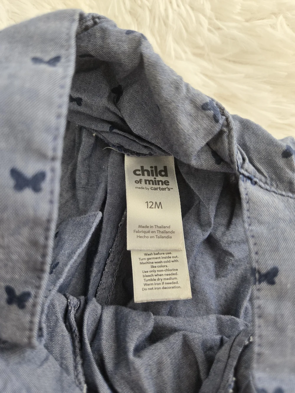 Carters light blue